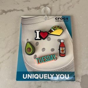 Croc Charms Taco Tuesday Uniquely You set